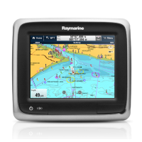 Raymarine a65  5.7\" Multifunction Display w/Wi-Fi and Silver US Charts